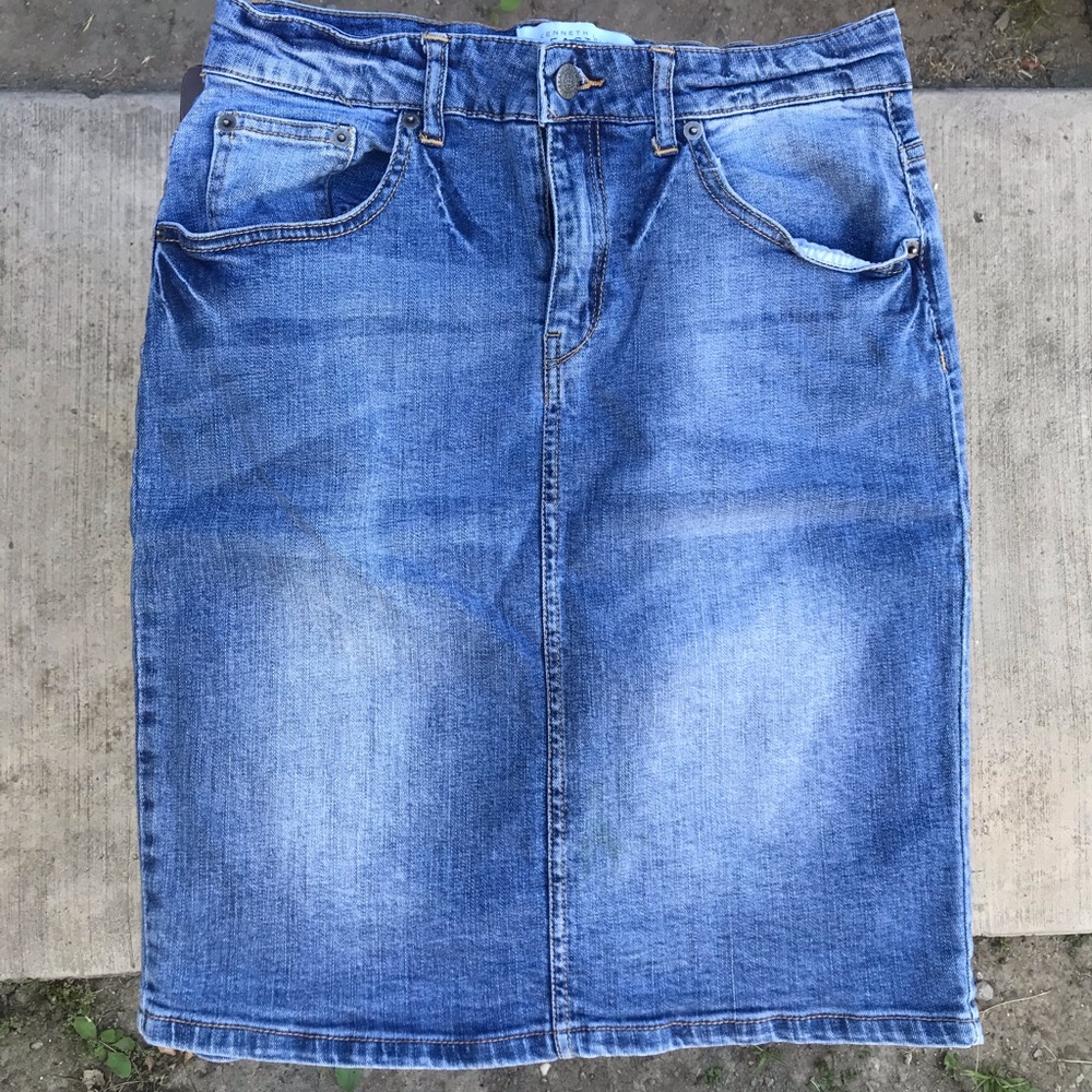 Jean skirt